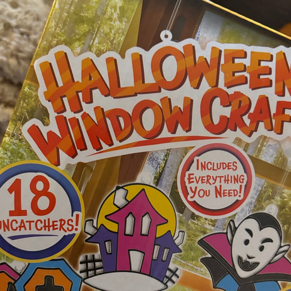Halloween Window Craft Set - Multicolor - Picture 8 of 9
